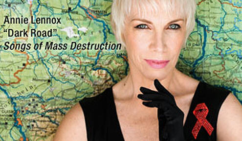 Annie Lennox' Dark Road videoen fra det kommende album Songs of Mass Destruction