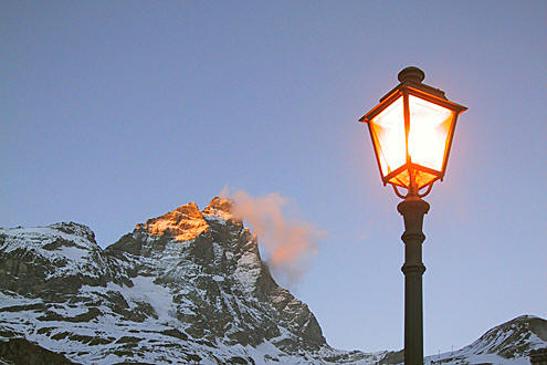 Matterhorn bjerget, Cervinia, Italien 2006.