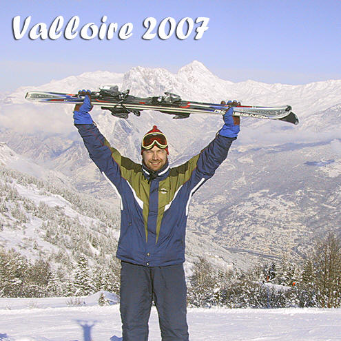 Undertegnede i Valloire, Frankrig, Januar 2007