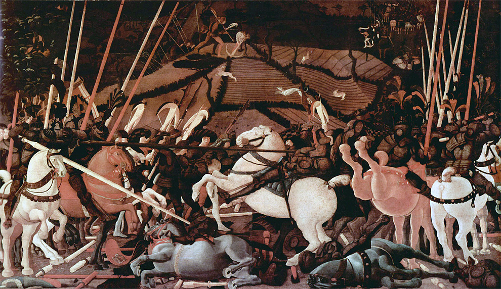 Slaget ved San Romano af Paolo Uccelo (1456)